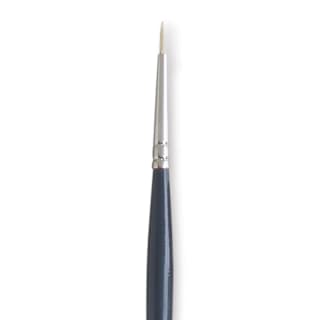 Princeton Snap! Natural Bristle Brush - Round, Long Handle, Size 0
