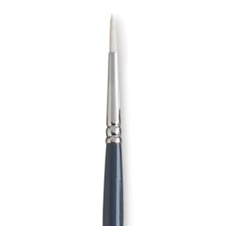 Princeton Snap! Natural Bristle Brush - Round, Long Handle, Size 2