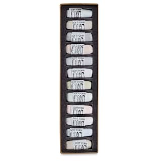 Townsend Artists' Soft Form Pastel Set - Light Vibrations, Set of 12