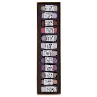 Townsend Artists' Soft Form Pastel Set - Misty Mauve, Set of 12