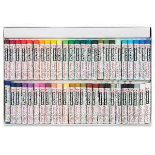 Sakura Cray-Pas Junior Artist Oil Pastels - Set of 50 Assorted Colors