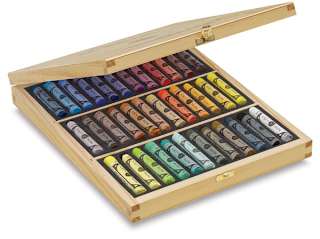 Sennelier Soft Pastels - Set of 36, Assorted Colors, Wood Box