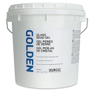Golden Acrylic Medium - Glass Bead Gel, 128 oz tub