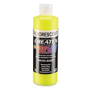 Createx Airbrush Color - 8 oz, Fluorescent Yellow