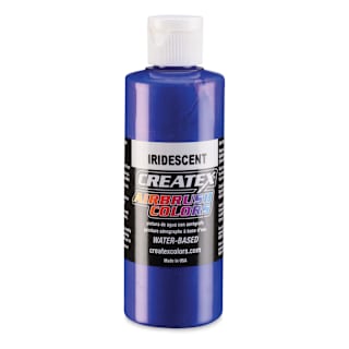 Createx Airbrush Color - 4 oz, Iridescent Electric Blue