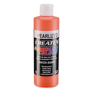 Createx Airbrush Color - 8 oz, Pearl Tangerine