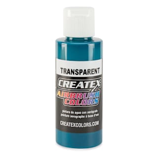 Createx Airbrush Color - 2 oz, Transparent Aqua