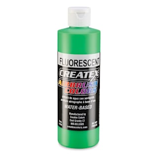 Createx Airbrush Color - 8 oz, Fluorescent Green