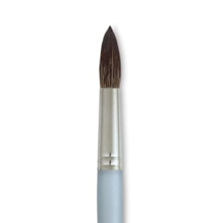 Dynasty Faux Squirrel Brush - Round, Short Handle, Size 20