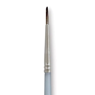Dynasty Faux Squirrel Brush - Round, Short Handle, Size 2