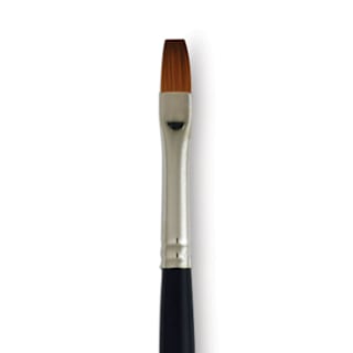 Dynasty Pure Red Sable Brush - Flat, Refill Brush, Size 8