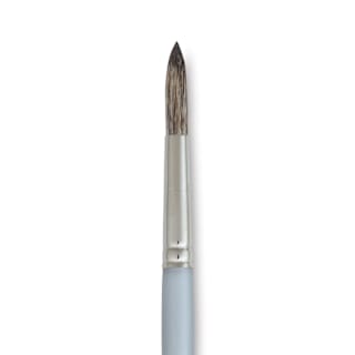 Dynasty Faux Squirrel Brush - Round, Short Handle, Size 12