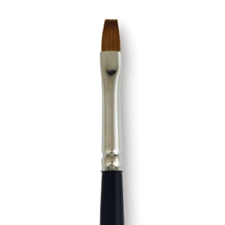 Dynasty Pure Red Sable Brush - Flat, Refill Brush, Size 6