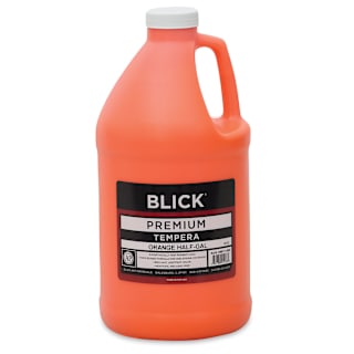 Blick Premium Grade Tempera - Orange, Half Gallon