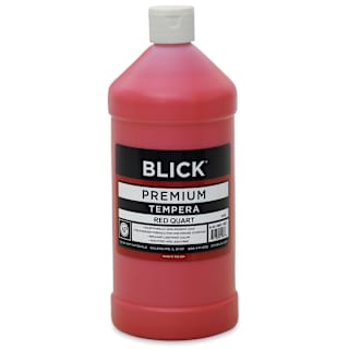 Blick Premium Grade Tempera - Red, Quart