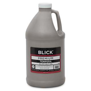 Blick Premium Grade Tempera - Silver, Half Gallon