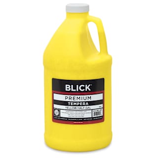 Blick Premium Grade Tempera - Yellow, Half Gallon