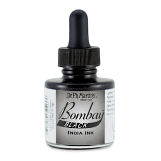 Dr. Ph. Martin's Bombay India Ink - 1 oz, Black