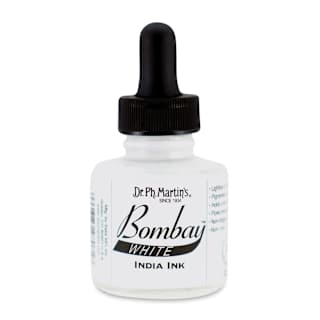 Dr. Ph. Martin's Bombay India Ink - 1 oz, White