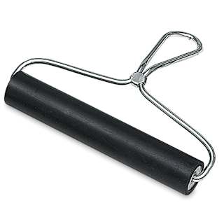 Testrite Hard Rubber Roller - 6"