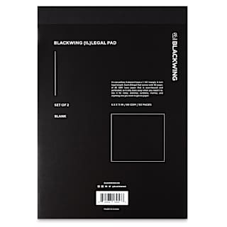 Blackwing Illegal Pad, Plain, 8.5" x 11"