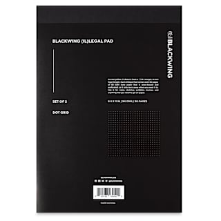 Blackwing Illegal Pad, Dot Grid, 8.5" x 11"