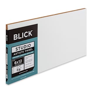 Blick Studio Artists' Board - 6" x 12" x 3/8", Flat