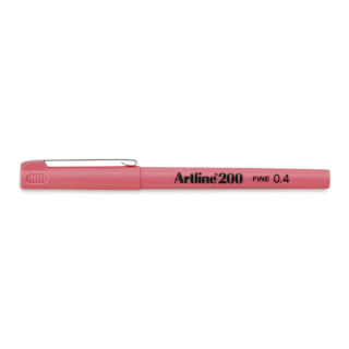 Artline 200 Writing Pen - 0.4 mm Tip, Pink