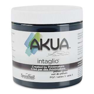 Akua Intaglio Ink - Phthalo Green, 237 ml