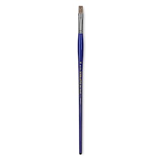 Blick Scholastic Ox Hair Brush - Bright, Long Handle, Size 14
