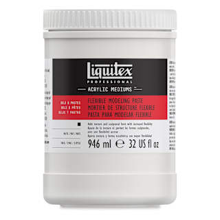 Liquitex Medium - Flexible Modeling Paste, 32 oz jar