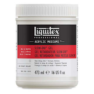 Liquitex Medium - Slow-Dri Gel, 16 oz jar