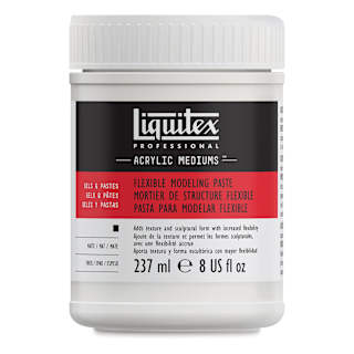 Liquitex Medium - Flexible Modeling Paste, 8 oz jar
