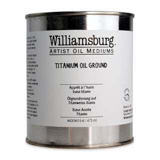 Williamsburg Artist Oil Medium - 16 oz, Titanium Oil