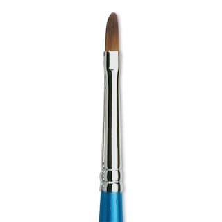 Winsor & Newton Cotman Watercolor Brush - Filbert, Short Handle, Size 1/8"