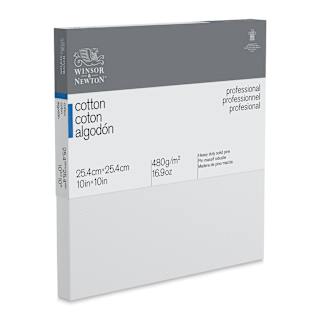 Winsor & Newton Professional Cotton Canvas - 10" x 10", Traditional Profile