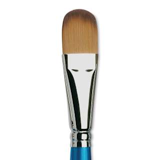 Winsor & Newton Cotman Watercolor Brush - Filbert, Short Handle, Size 3/4"