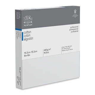 Winsor & Newton Professional Cotton Canvas - 6" x 6", Traditional Profile