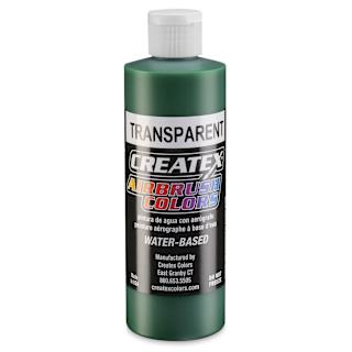 Createx Airbrush Color - 8 oz, Transparent Brite Green