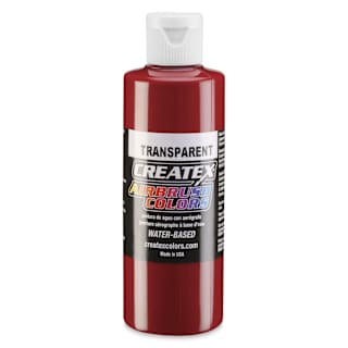 Createx Airbrush Color - 4 oz, Transparent Deep Red