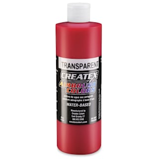 Createx Airbrush Color - 16 oz, Transparent Brite Red