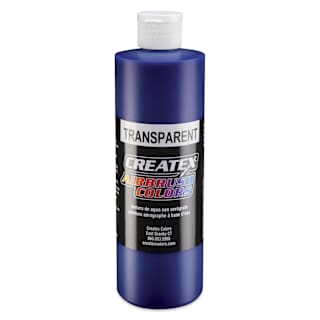 Createx Airbrush Color - 16 oz, Transparent Brite Blue
