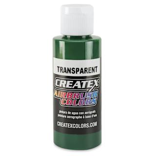Createx Airbrush Color - 2 oz, Transparent Brite Green