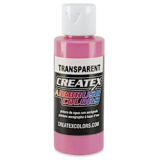 Createx Airbrush Color - 2 oz, Transparent Flamingo Pink