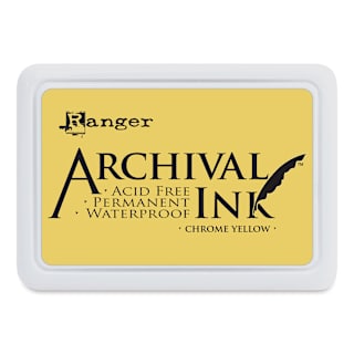 Ranger Archival Ink Pad - Chrome Yellow