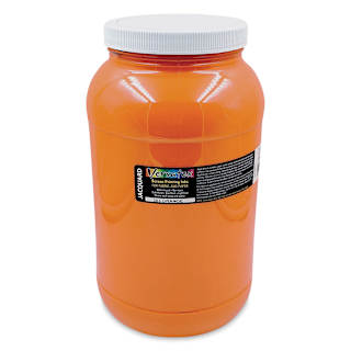 Jacquard Versatex Screen Printing Ink - Orange, 128 oz jar
