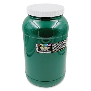 Jacquard Versatex Screen Printing Ink - Green, 128 oz jar