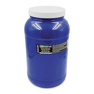 Jacquard Versatex Screen Printing Ink - Blue, 128 oz jar