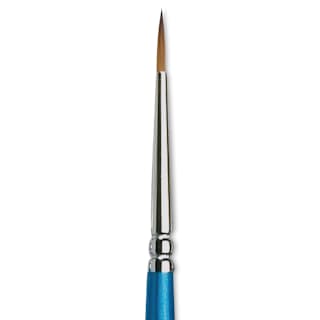 Winsor & Newton Cotman Watercolor Brush - Round, Short Handle, Size 1