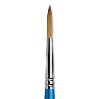 Winsor & Newton Cotman Watercolor Brush - Round, Short Handle, Size 7